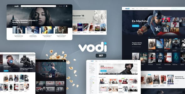 Vodi Video WordPress Theme Free Download 